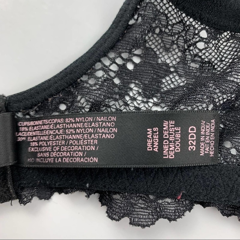 Victoria’s Secret Lined Demi Bra 32DD #4130 - Picture 10 of 11